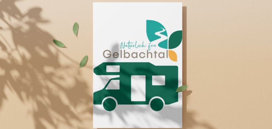 Das Logo für Beschilderung der neuen Wohnmobilstellplätze.